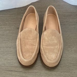 J.Crew simple suede loafers - size 6